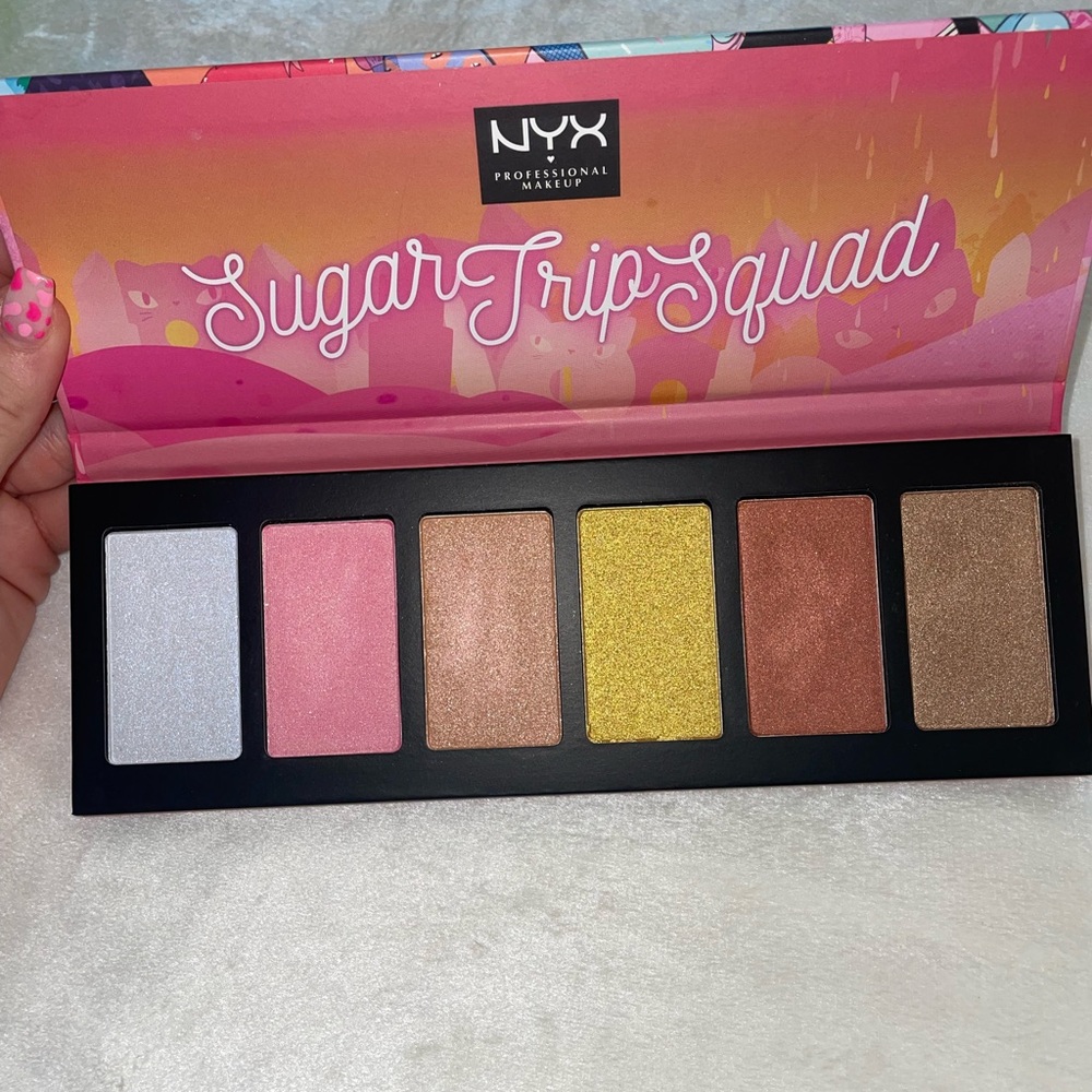 Nyx Sugar Trip Squad Highlighter Palette